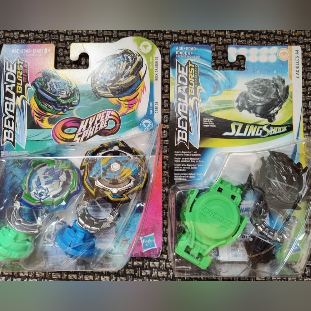 Beyblade Burst Hypersphere and Slingshock Set